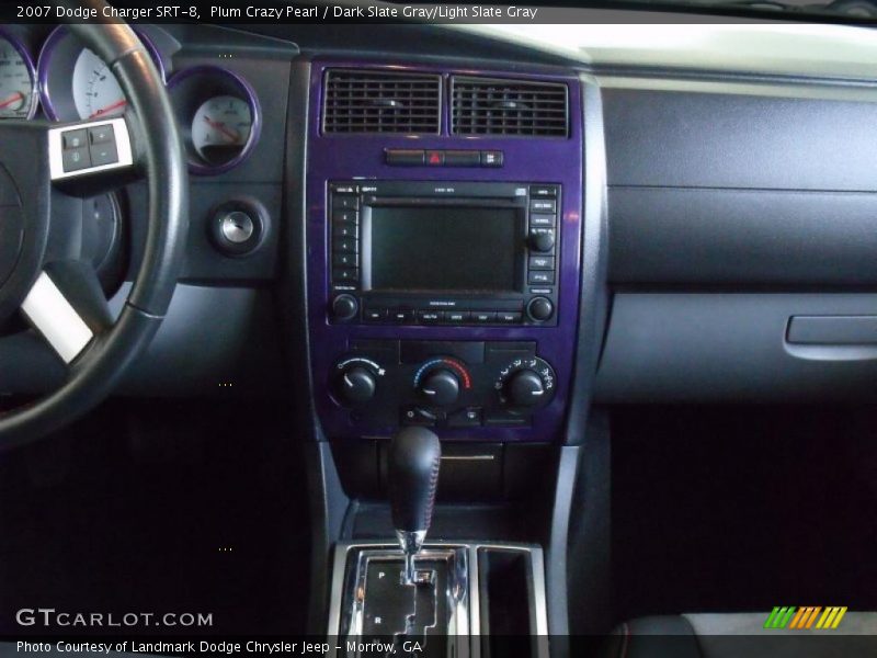 Plum Crazy Pearl / Dark Slate Gray/Light Slate Gray 2007 Dodge Charger SRT-8