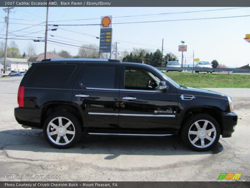 Black Raven / Ebony/Ebony 2007 Cadillac Escalade AWD