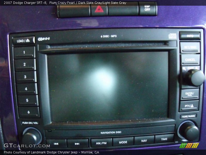 Plum Crazy Pearl / Dark Slate Gray/Light Slate Gray 2007 Dodge Charger SRT-8