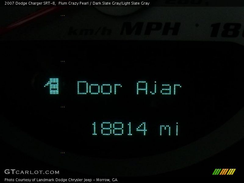 Plum Crazy Pearl / Dark Slate Gray/Light Slate Gray 2007 Dodge Charger SRT-8