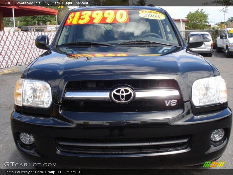 Black / Light Charcoal 2005 Toyota Sequoia SR5