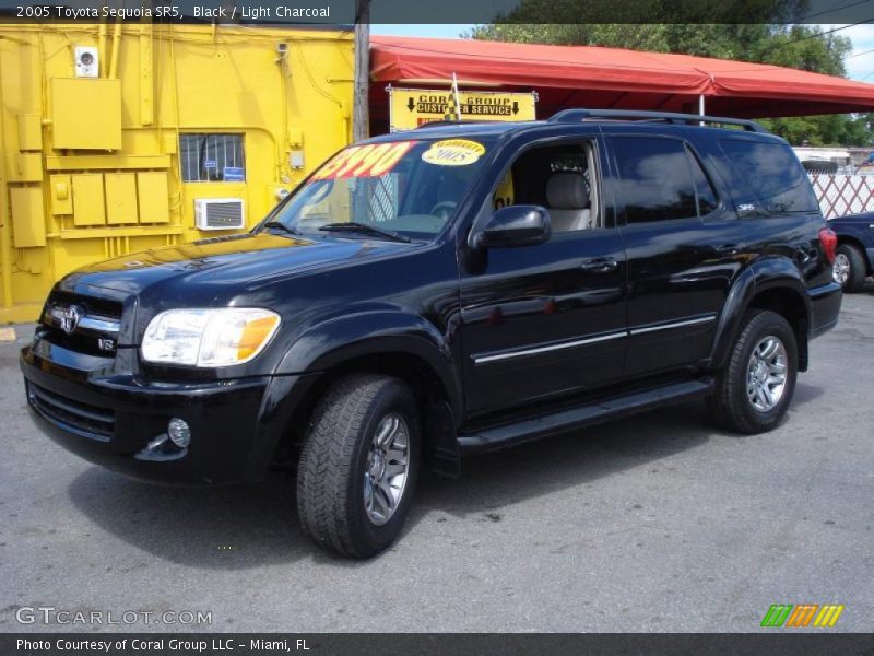Black / Light Charcoal 2005 Toyota Sequoia SR5