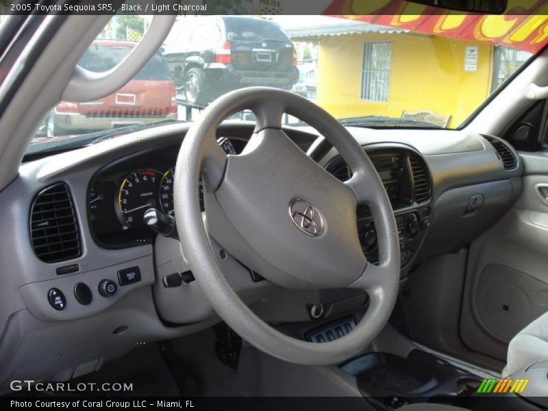 Black / Light Charcoal 2005 Toyota Sequoia SR5