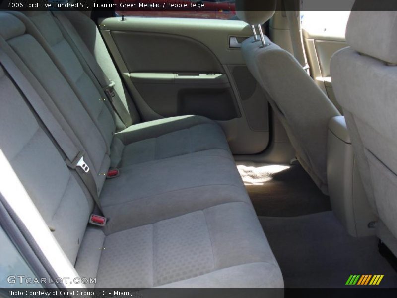 Titanium Green Metallic / Pebble Beige 2006 Ford Five Hundred SE