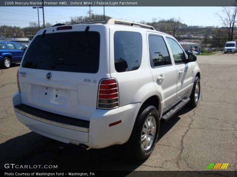 Oxford White / Pebble/Light Parchment 2006 Mercury Mariner Premier 4WD