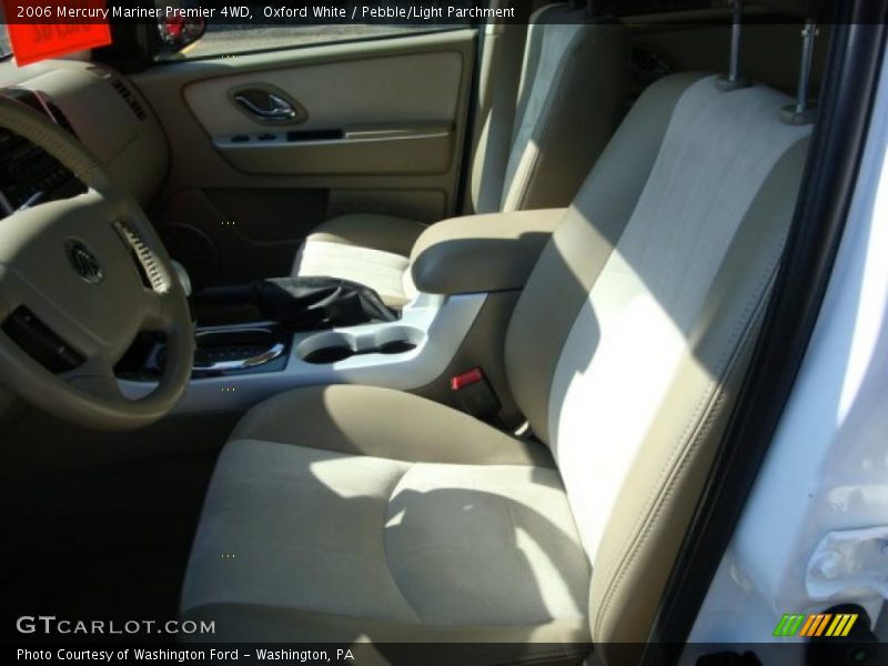 Oxford White / Pebble/Light Parchment 2006 Mercury Mariner Premier 4WD