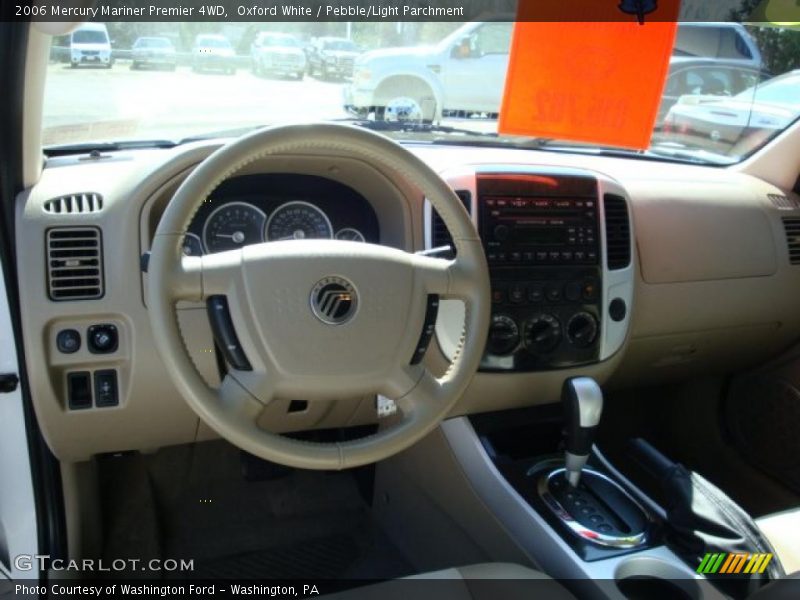 Oxford White / Pebble/Light Parchment 2006 Mercury Mariner Premier 4WD