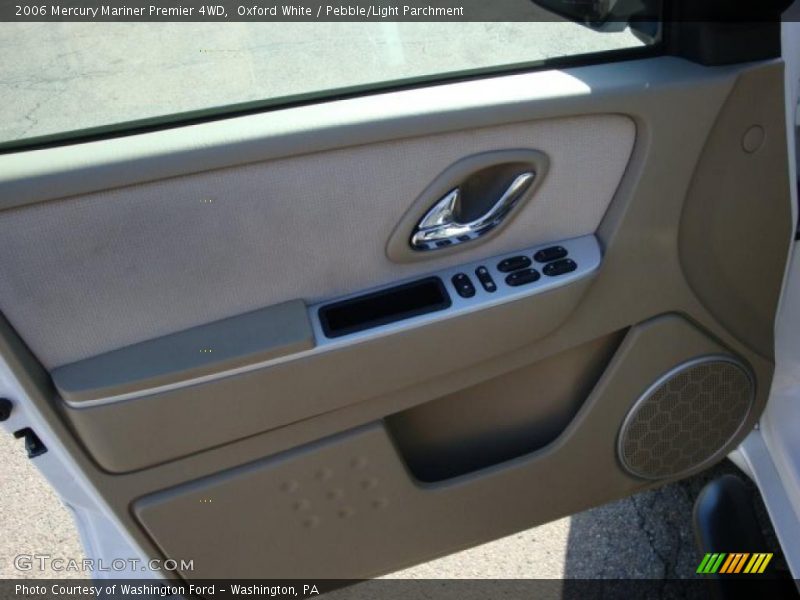 Oxford White / Pebble/Light Parchment 2006 Mercury Mariner Premier 4WD