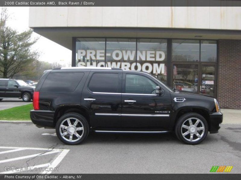 Black Raven / Ebony 2008 Cadillac Escalade AWD