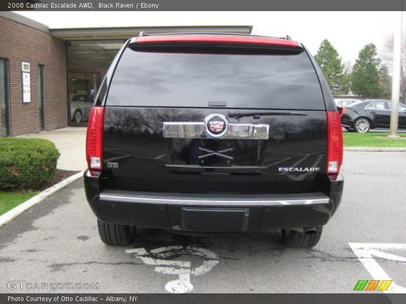 Black Raven / Ebony 2008 Cadillac Escalade AWD
