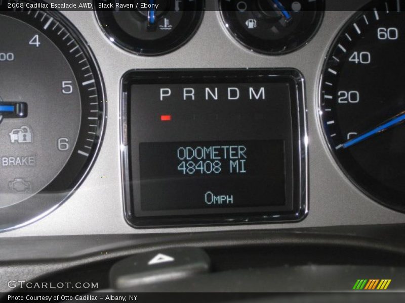 Black Raven / Ebony 2008 Cadillac Escalade AWD