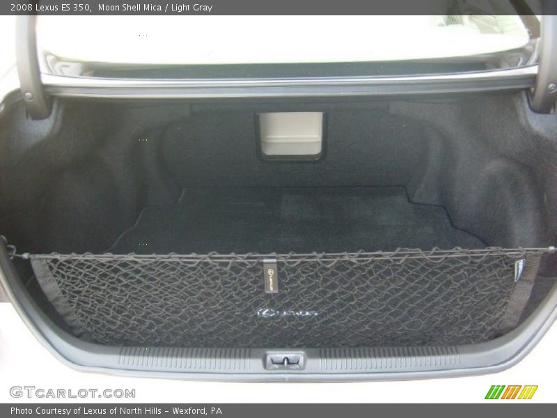 Moon Shell Mica / Light Gray 2008 Lexus ES 350