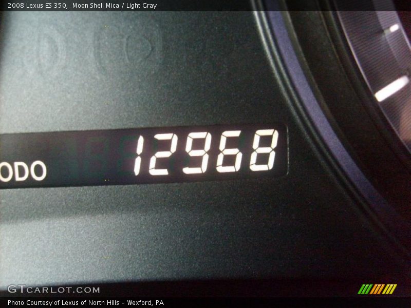 Moon Shell Mica / Light Gray 2008 Lexus ES 350