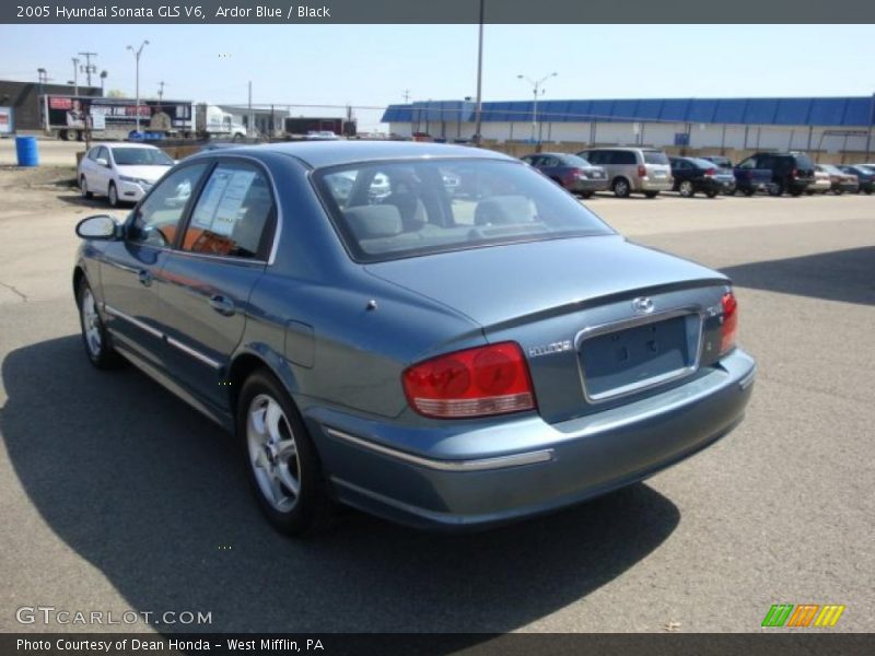 Ardor Blue / Black 2005 Hyundai Sonata GLS V6