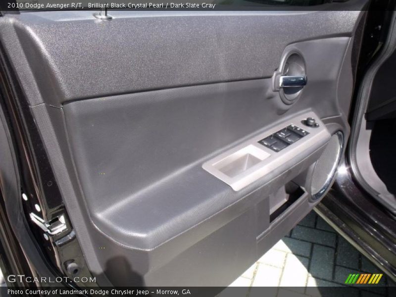 Brilliant Black Crystal Pearl / Dark Slate Gray 2010 Dodge Avenger R/T