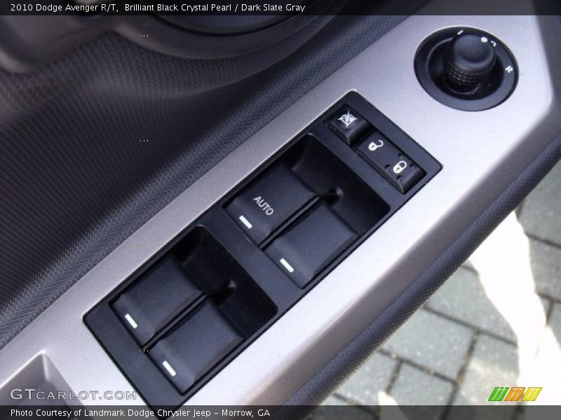 Brilliant Black Crystal Pearl / Dark Slate Gray 2010 Dodge Avenger R/T