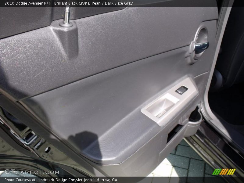 Brilliant Black Crystal Pearl / Dark Slate Gray 2010 Dodge Avenger R/T