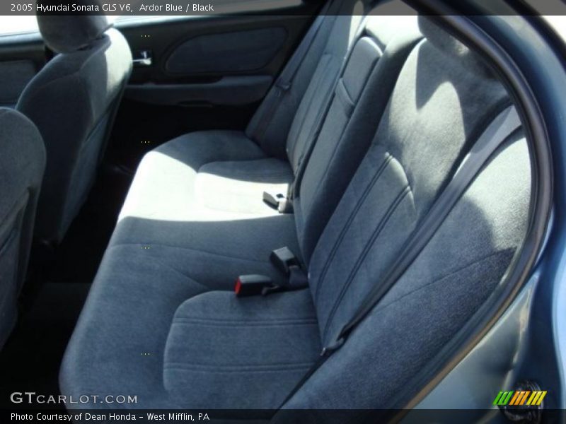 Ardor Blue / Black 2005 Hyundai Sonata GLS V6