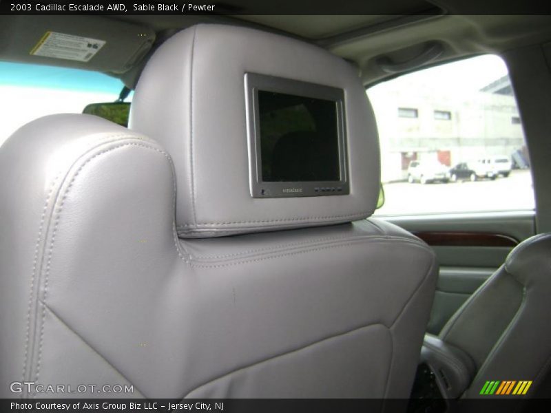 Sable Black / Pewter 2003 Cadillac Escalade AWD