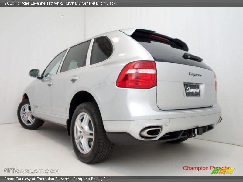 Crystal Silver Metallic / Black 2010 Porsche Cayenne Tiptronic