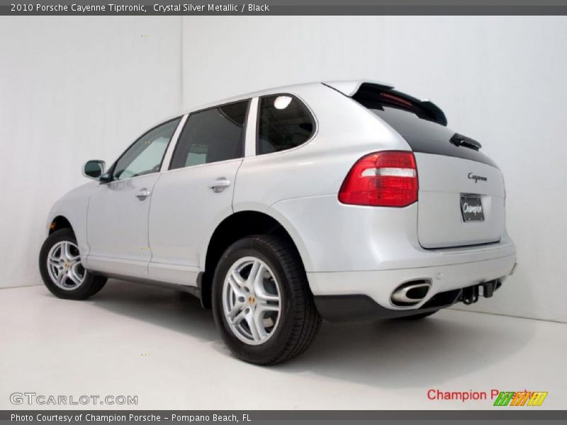 Crystal Silver Metallic / Black 2010 Porsche Cayenne Tiptronic