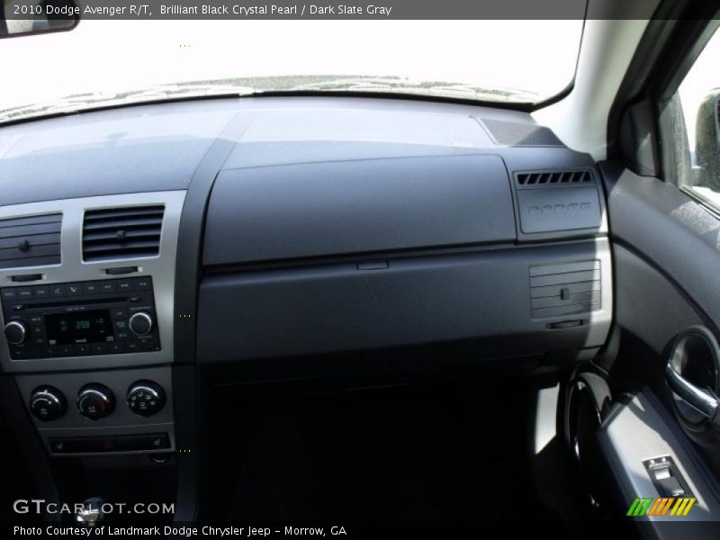 Brilliant Black Crystal Pearl / Dark Slate Gray 2010 Dodge Avenger R/T