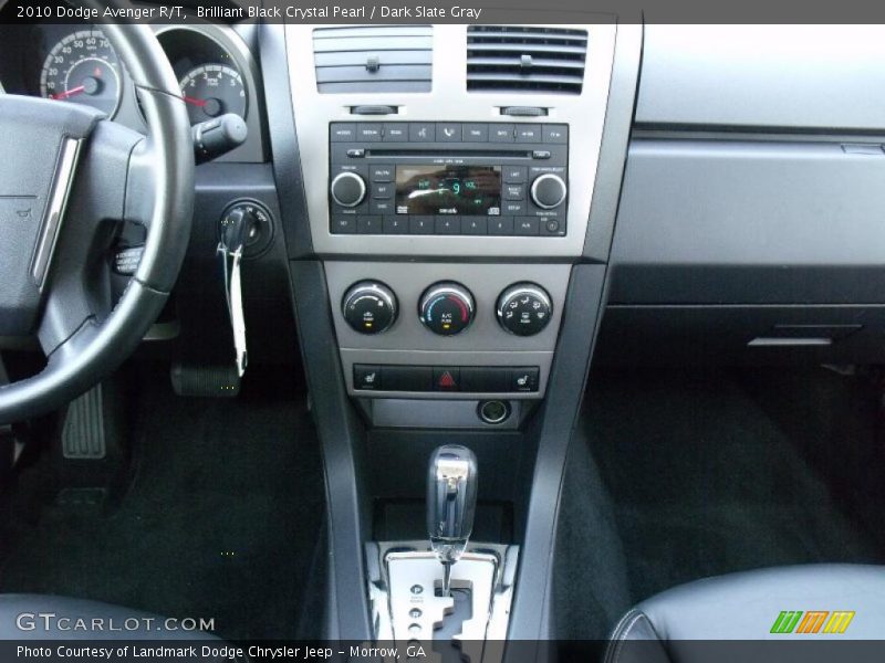 Brilliant Black Crystal Pearl / Dark Slate Gray 2010 Dodge Avenger R/T