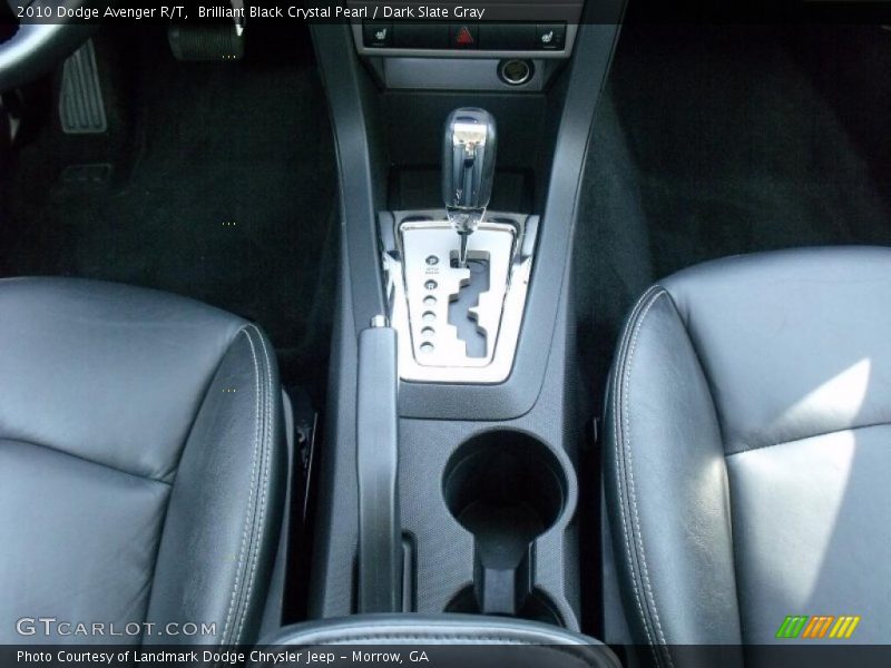 Brilliant Black Crystal Pearl / Dark Slate Gray 2010 Dodge Avenger R/T