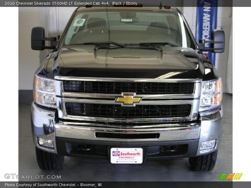 Black / Ebony 2010 Chevrolet Silverado 3500HD LT Extended Cab 4x4