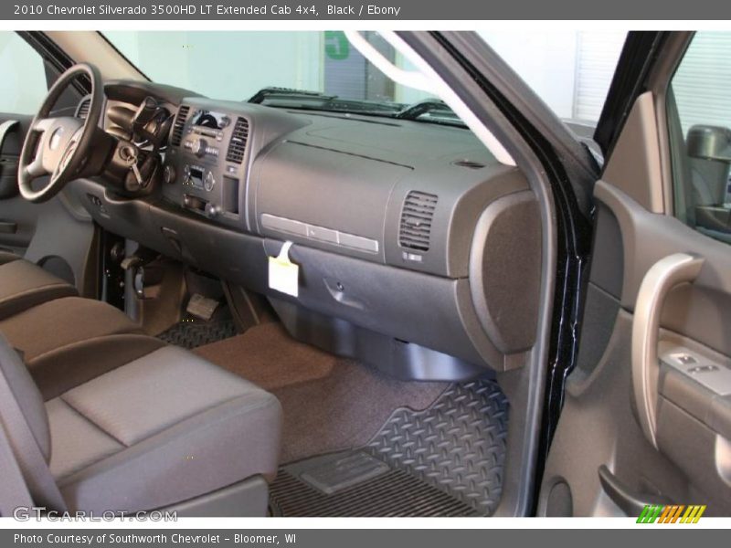 Black / Ebony 2010 Chevrolet Silverado 3500HD LT Extended Cab 4x4