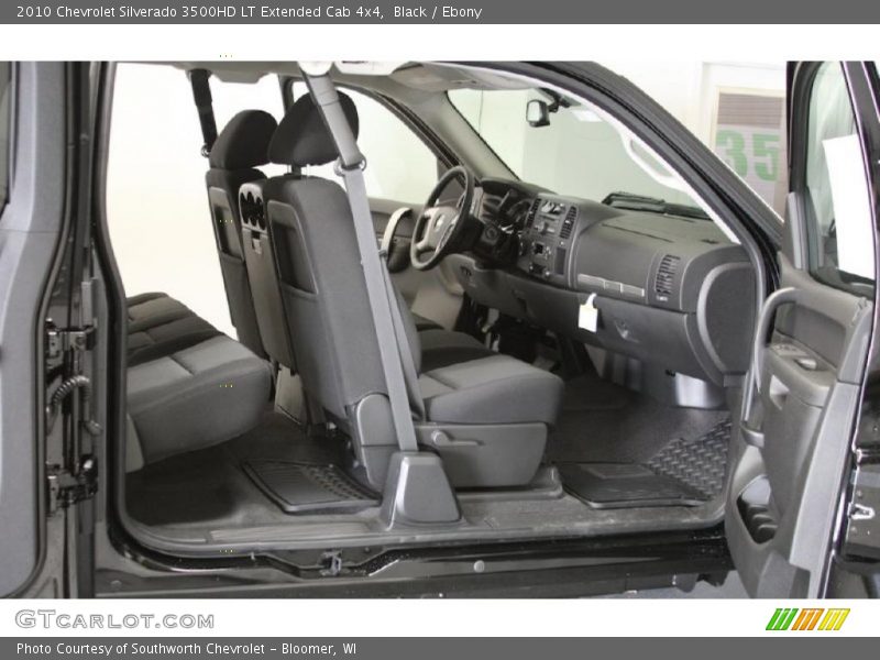 Black / Ebony 2010 Chevrolet Silverado 3500HD LT Extended Cab 4x4