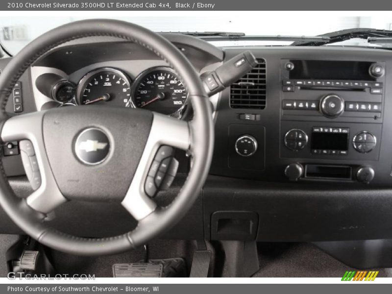 Black / Ebony 2010 Chevrolet Silverado 3500HD LT Extended Cab 4x4