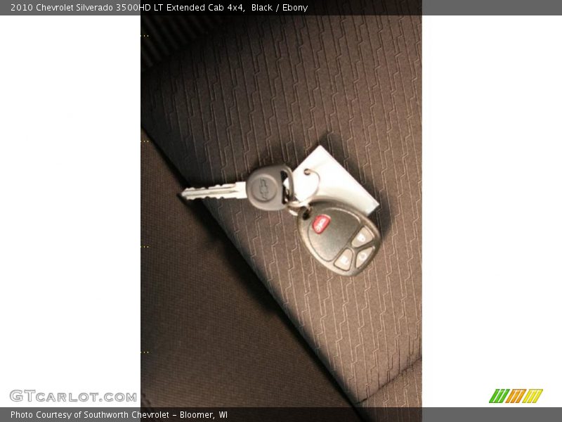 Black / Ebony 2010 Chevrolet Silverado 3500HD LT Extended Cab 4x4