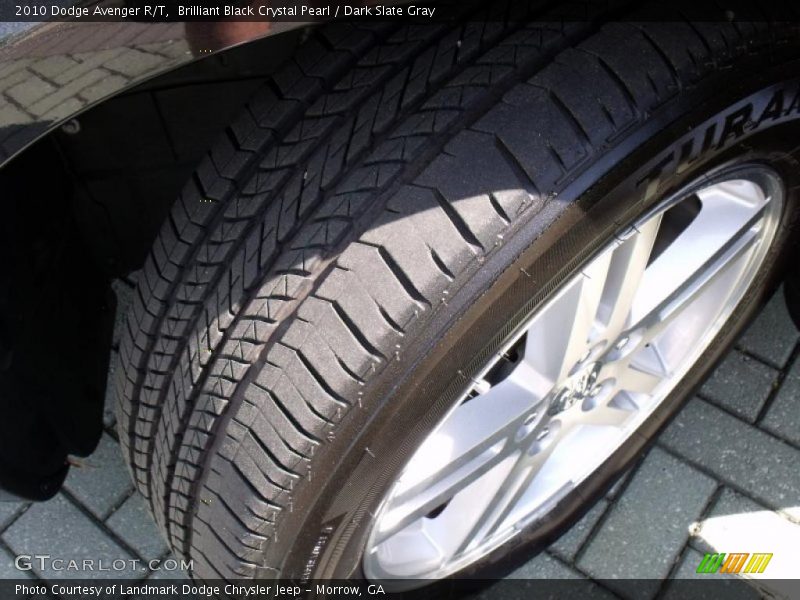 Brilliant Black Crystal Pearl / Dark Slate Gray 2010 Dodge Avenger R/T