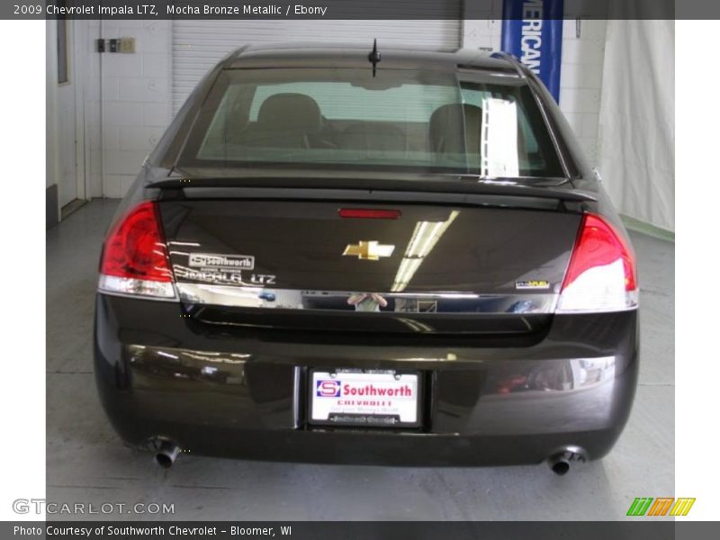 Mocha Bronze Metallic / Ebony 2009 Chevrolet Impala LTZ