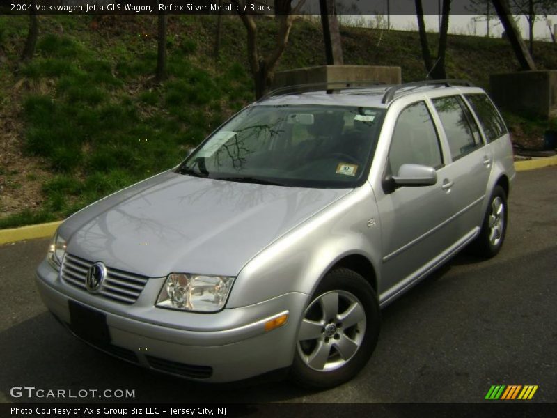 Reflex Silver Metallic / Black 2004 Volkswagen Jetta GLS Wagon