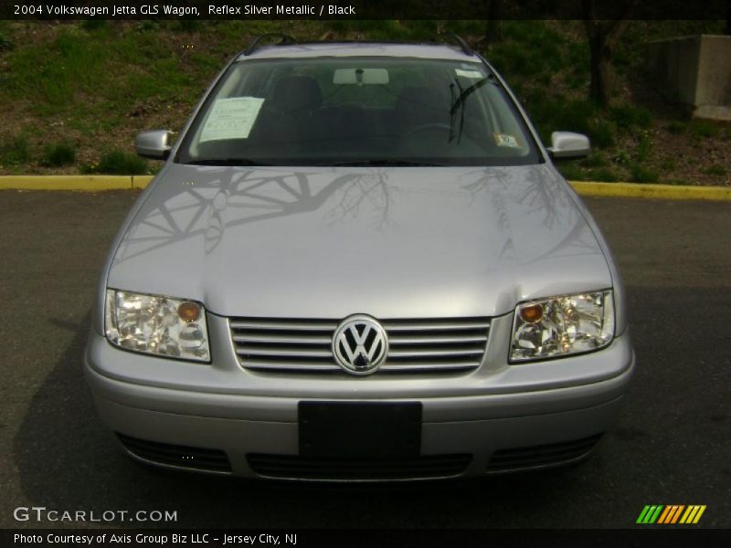 Reflex Silver Metallic / Black 2004 Volkswagen Jetta GLS Wagon