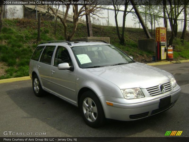 Reflex Silver Metallic / Black 2004 Volkswagen Jetta GLS Wagon