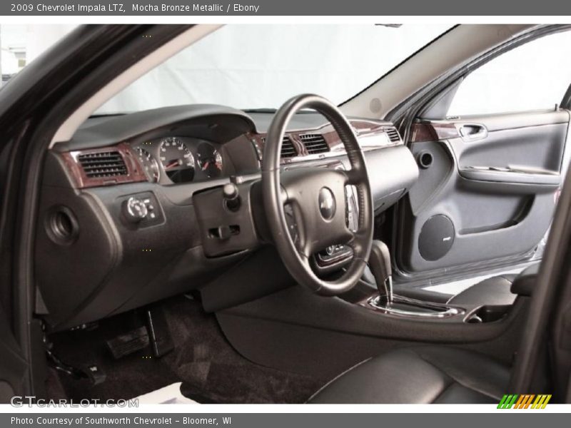Mocha Bronze Metallic / Ebony 2009 Chevrolet Impala LTZ