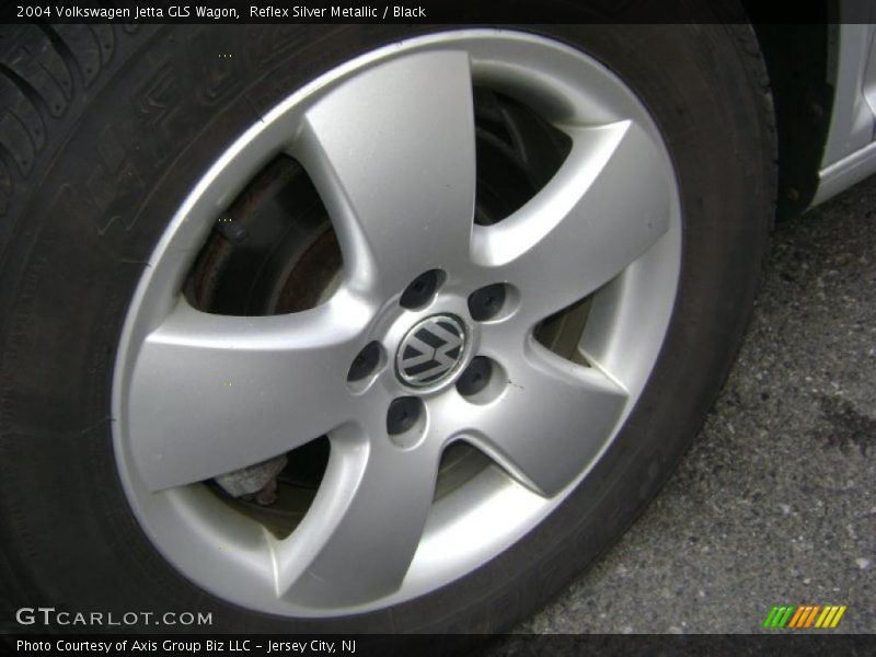 Reflex Silver Metallic / Black 2004 Volkswagen Jetta GLS Wagon
