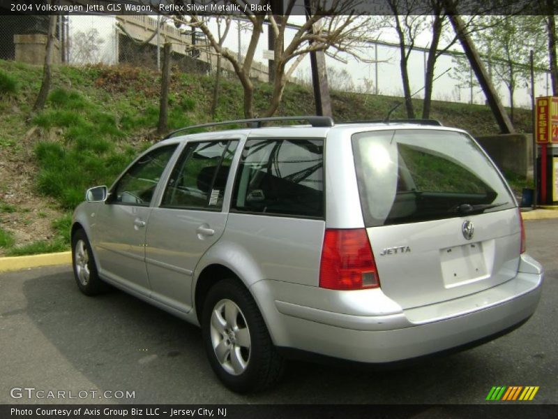 Reflex Silver Metallic / Black 2004 Volkswagen Jetta GLS Wagon