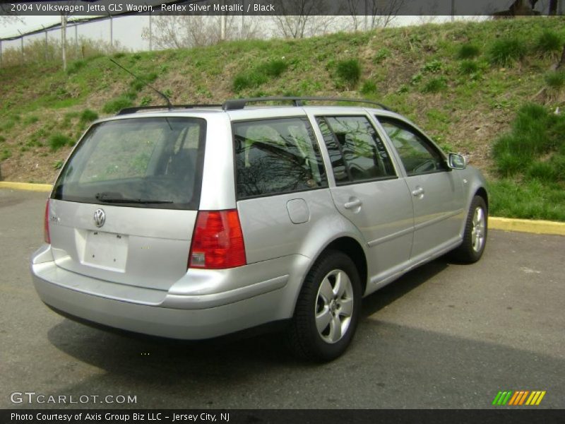 Reflex Silver Metallic / Black 2004 Volkswagen Jetta GLS Wagon