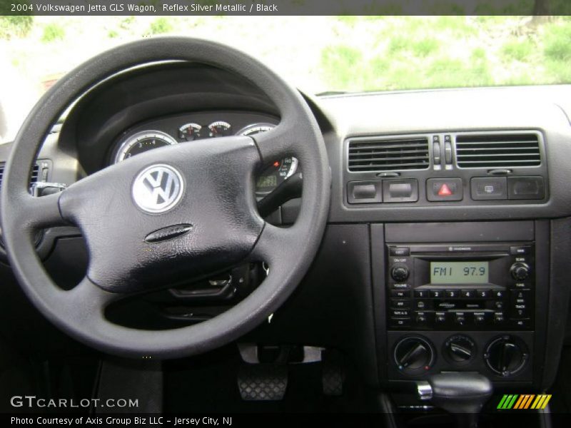 Reflex Silver Metallic / Black 2004 Volkswagen Jetta GLS Wagon