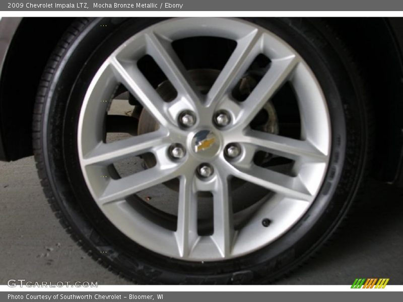 Mocha Bronze Metallic / Ebony 2009 Chevrolet Impala LTZ