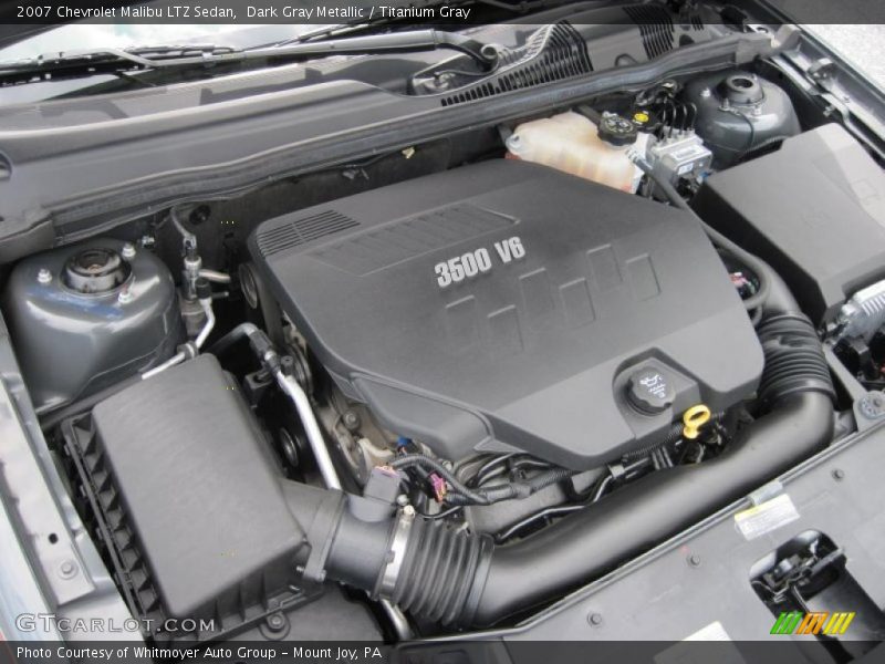 Dark Gray Metallic / Titanium Gray 2007 Chevrolet Malibu LTZ Sedan