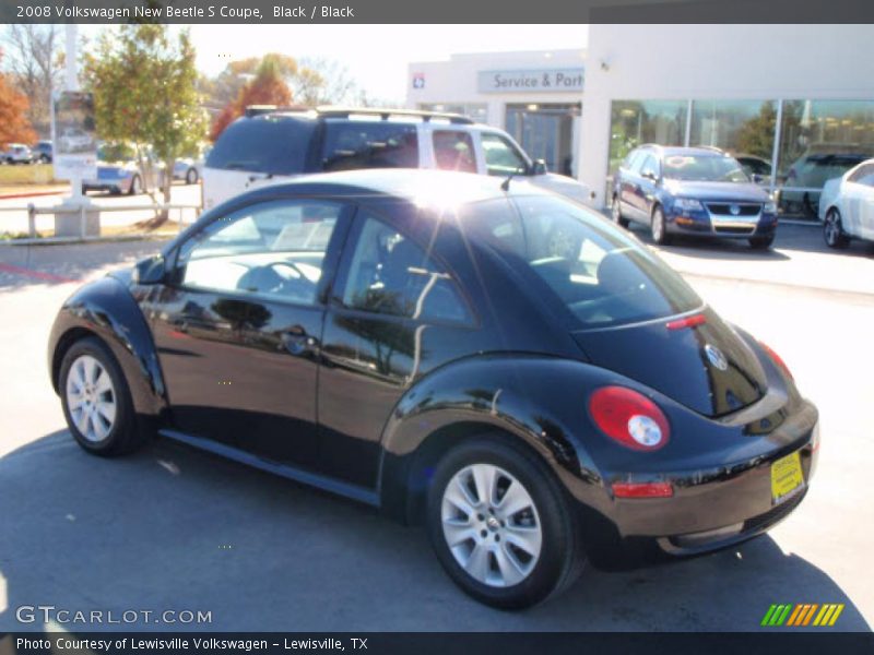 Black / Black 2008 Volkswagen New Beetle S Coupe