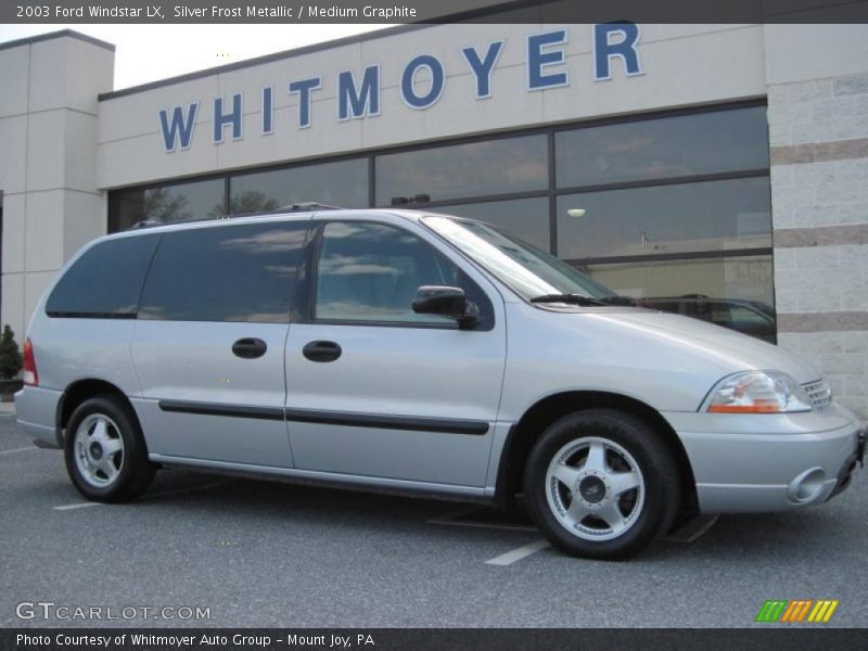 Silver Frost Metallic / Medium Graphite 2003 Ford Windstar LX