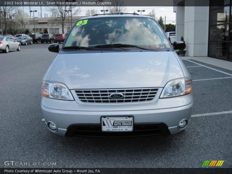 Silver Frost Metallic / Medium Graphite 2003 Ford Windstar LX