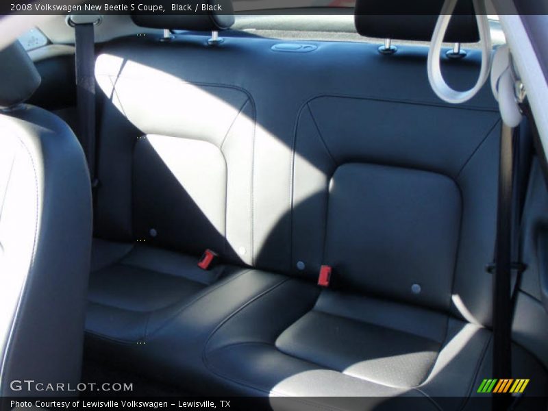 Black / Black 2008 Volkswagen New Beetle S Coupe