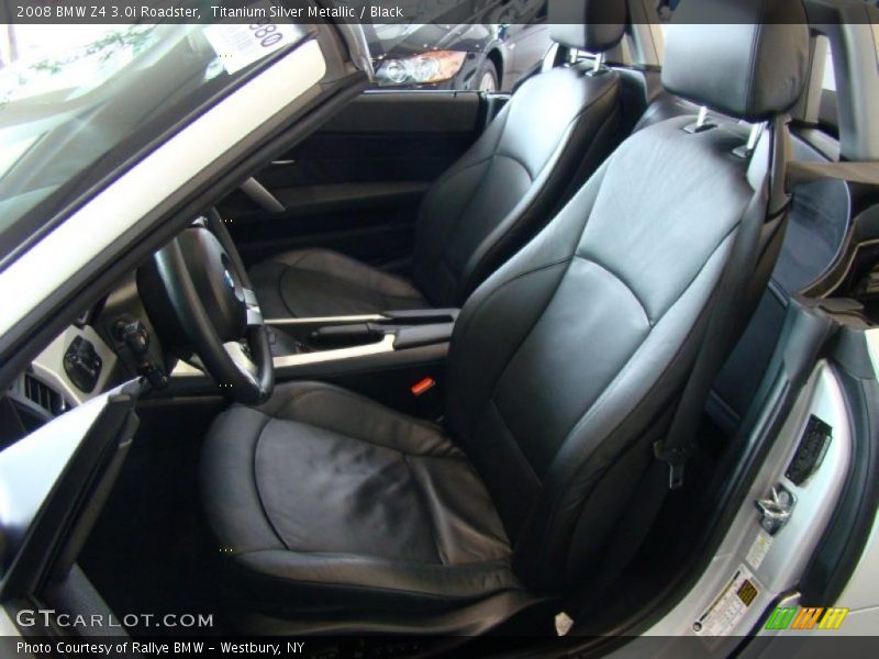 Titanium Silver Metallic / Black 2008 BMW Z4 3.0i Roadster